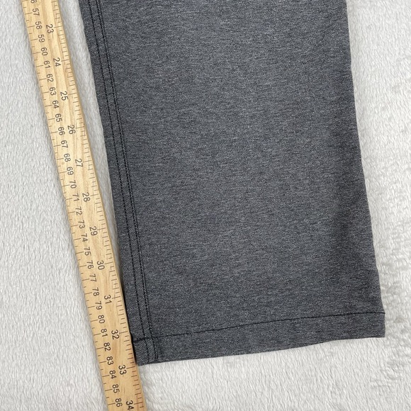 Lululemon ABC Pant Classic Tech Canvas Mens 34x33 Heather Gray Office Stetch EUC - Picture 8 of 11